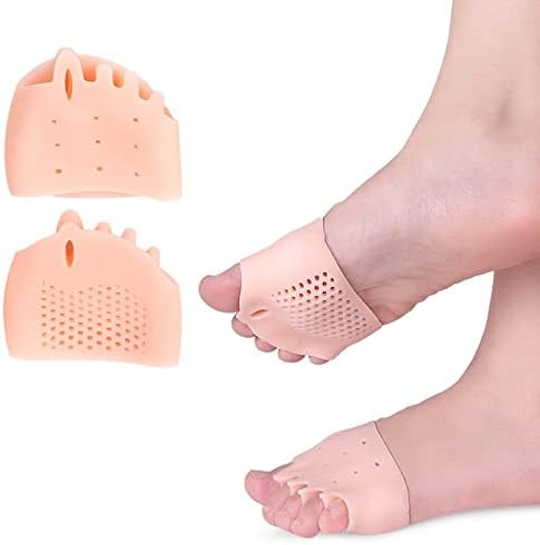 Comfortabele therapeutische teenenspreiders met kussenpads voor dames en heren, ideaal voor voetverzorging.