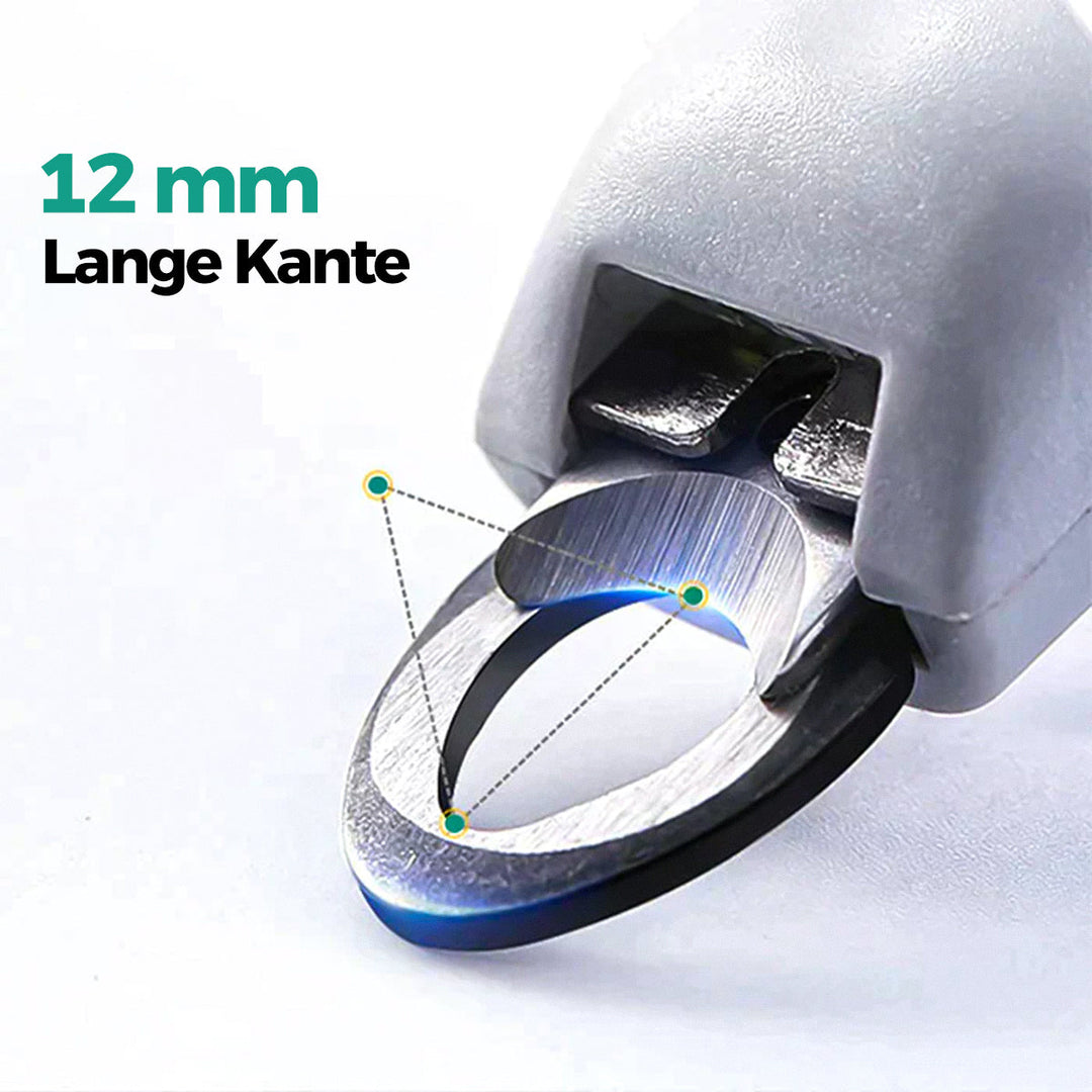 Scherpe, duurzame roestvrijstalen messen van de LED nagelknipper. Efficiënt en veilig knippen van huisdiernagels.