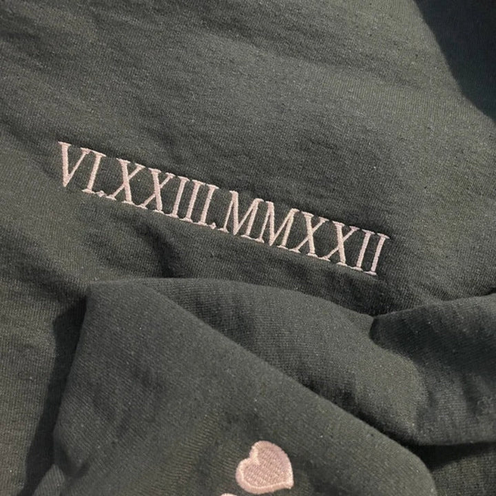 Hoogwaardige unisex hoodie voor koppels, perfect om liefdesverhaal te dragen.