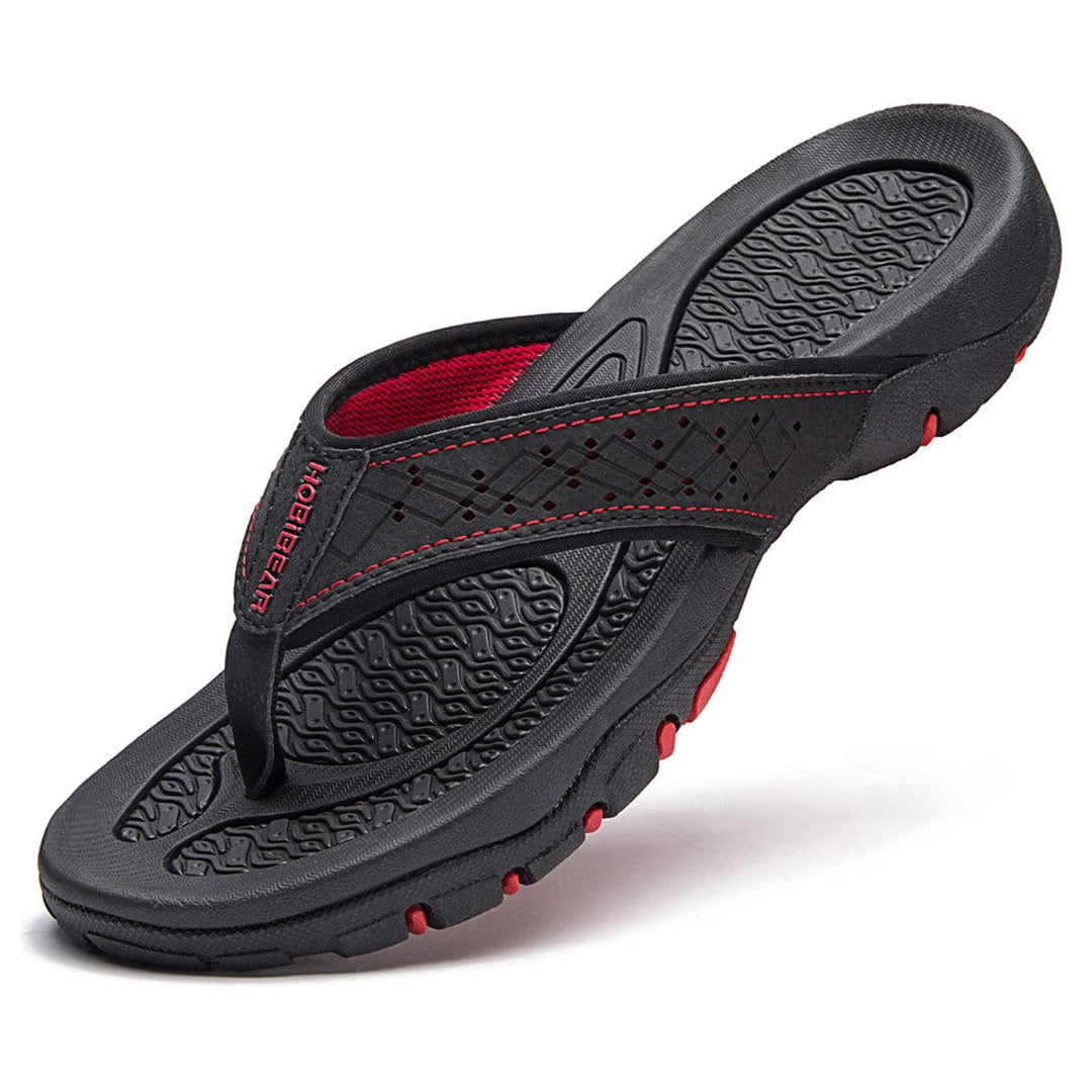 Zomerschoenen heren: Liam orthopedische slippers, ideaal voor strand en een casual look.