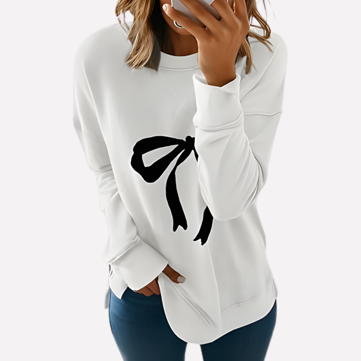 Essentiële dames crew neck sweatshirt, zacht en duurzaam, voor comfort de hele dag.