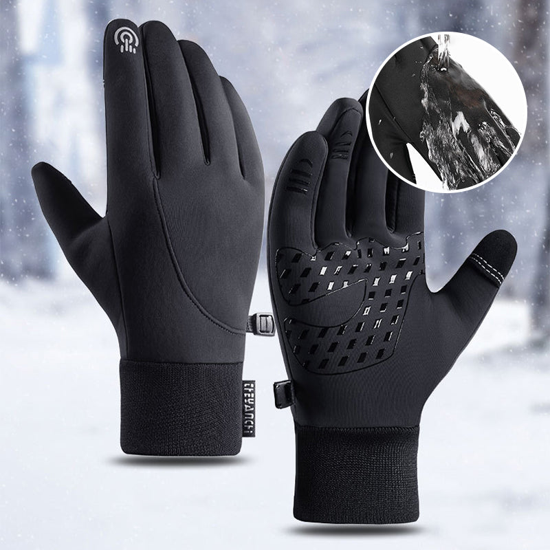 Unisex ThermoShield winterhandschoenen, wind- & waterdicht, met geïntegreerde verwarming voor optimale koudebescherming.