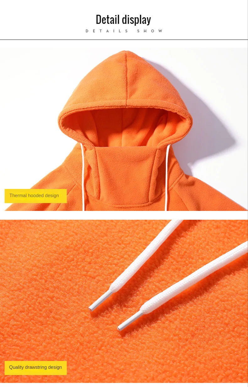 Heren hoodie met oversized fit, zacht en comfortabel. Ideaal voor winter streetwear.