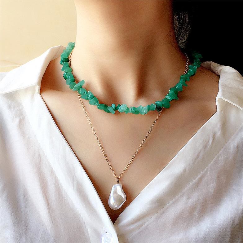 Zwarte obsidiaan gepolijste dames ketting, spiritueel sieraad, uniek geschenk.