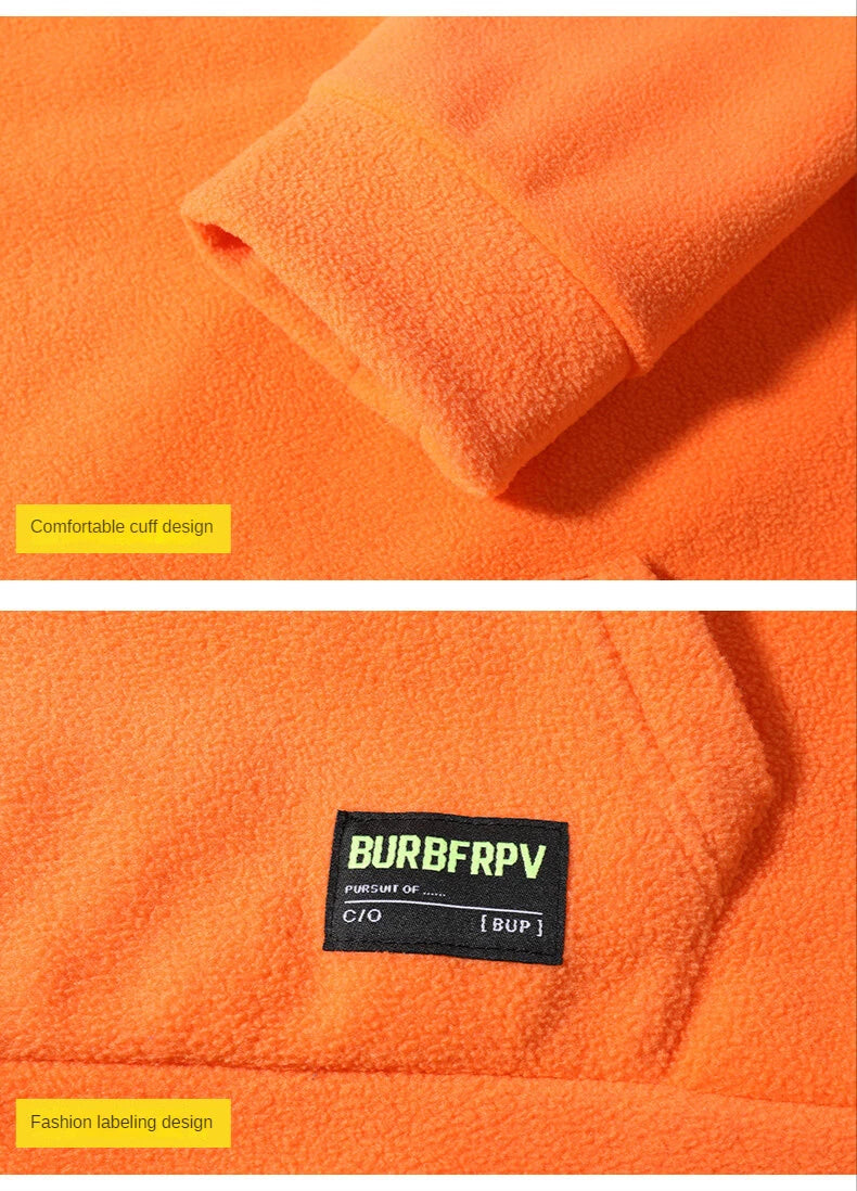 Veelzijdige heren oversized hoodie, warme trui voor casual dagen en streetwear.