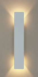 Waterdichte LED wandlamp, aluminium, energiezuinig en strak design voor buitenverlichting.