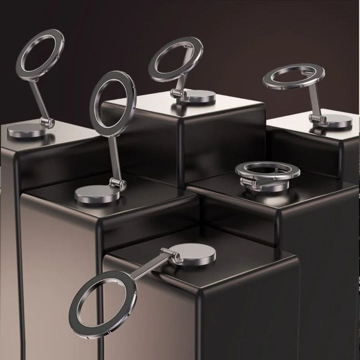 Sterke magnetische telefoonhouder auto, 360° draaibaar voor optimale positionering.