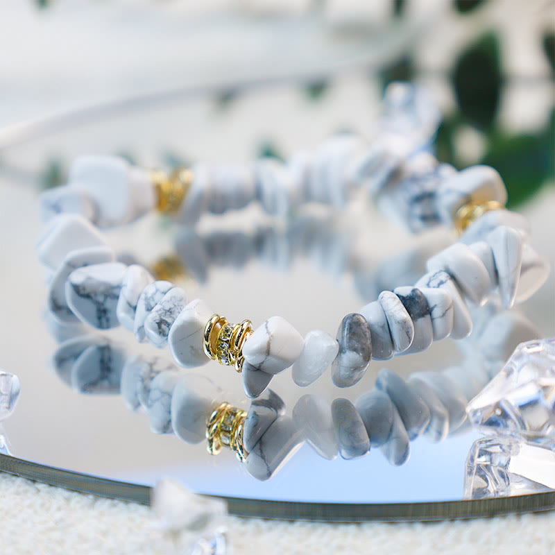 Stijlvolle dames armband, Celine, met unieke natuursteen edelstenen.