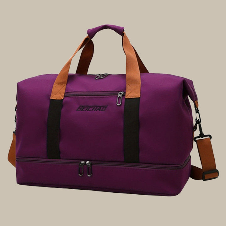 Elegante heren sporttas, combineert stijl en functionaliteit. Ruime reistas voor actieve levensstijl.