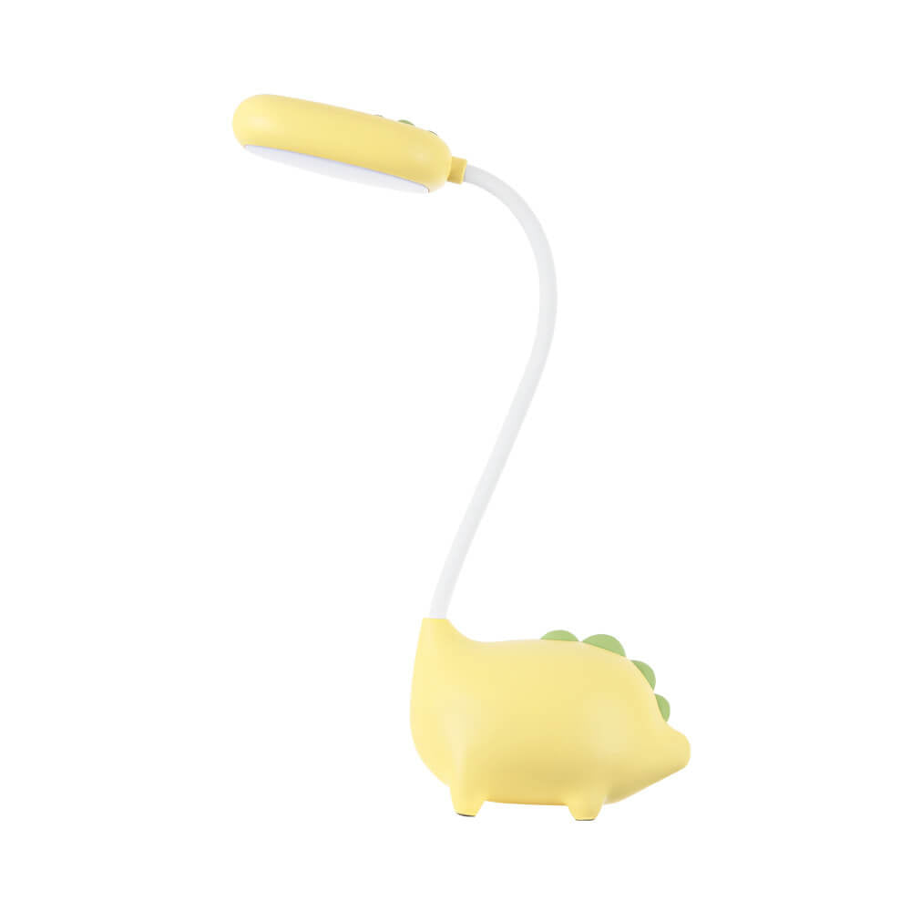 Kinderlamp met speelse dinosaurus, LED bureaulamp met zacht, oogvriendelijk licht.