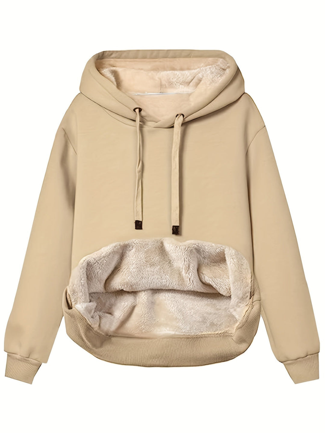 Casual dames hoodie Sanne, perfect cadeau-idee. Comfortabele pullover met relaxte pasvorm voor dames.