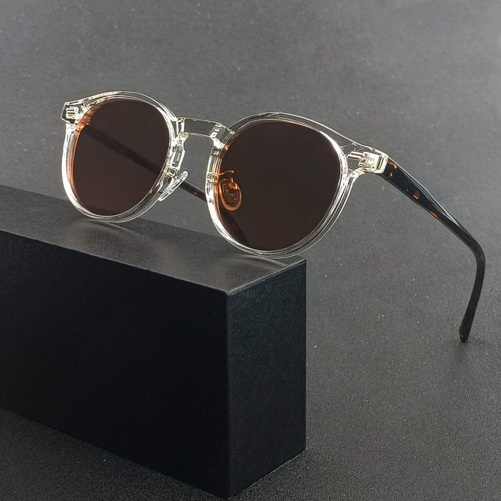 Stijlvolle heren zonnebril met gepolariseerde glazen voor optimale UV-bescherming en een modebewuste look.