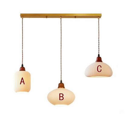 Stijlvolle Keramische Hanglamp - Rustiek Design
