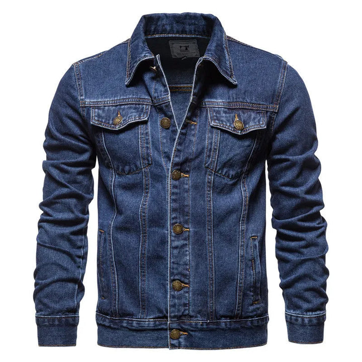 Hoymans heren oversized denim jas, een must-have voor je casual lente/herfst modecollectie.