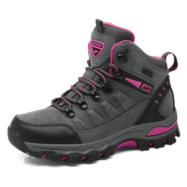 Moderne dames wandelschoenen, comfortabel en stijlvol. Essentieel voor trektochten en lange wandelingen buiten.