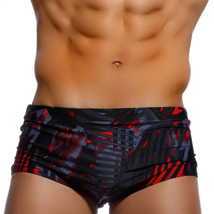 Comfortabele heren zwemkleding, Max Breeze strandshorts voor een zomerse dag.
