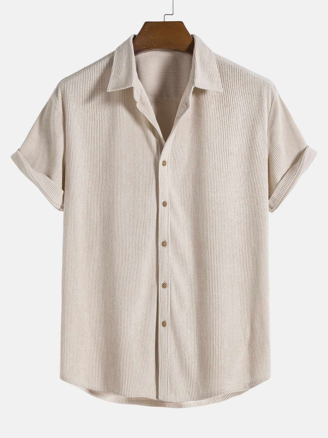 Casual heren zomeroutfit, ademend voor strand, vakantie en ontspanning.