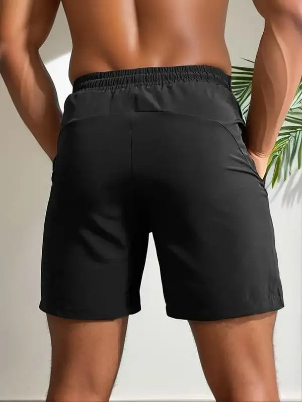 Trendy heren zomershort, korte broek met hoge taille en unieke letterprint voor de zomer.