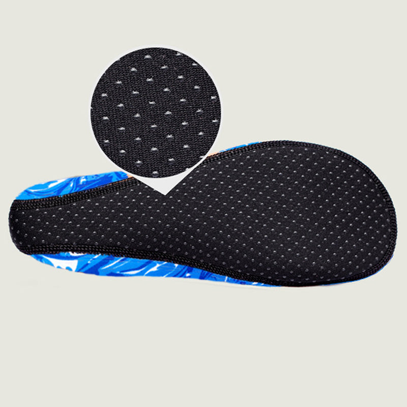 Comfortabele uniseks aqua-sokken (WaveStep) met antislipzool, perfect voor zwemmen & wateractiviteiten.