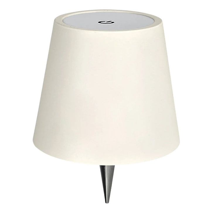Gebruiksvriendelijke oplaadbare LED fleslamp, touch-dimbaar, ideaal voor draadloze sfeerverlichting.