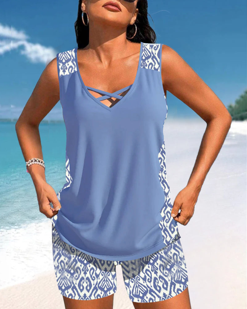 Dames tankini: jouw go-to zwemkleding voor een stijlvolle en comfortabele zomer.