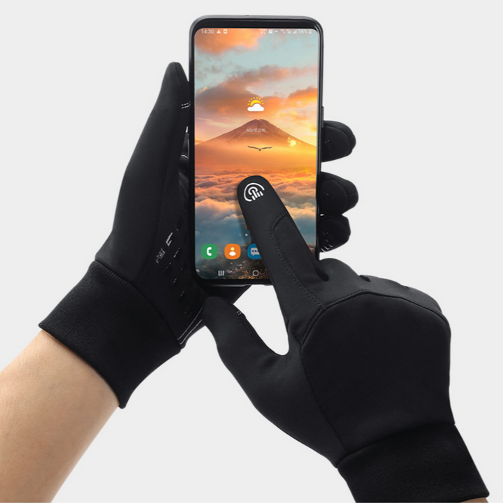 Unisex warme touch handschoenen, perfect voor smartphone bediening buiten in de koude winter. Winddicht.