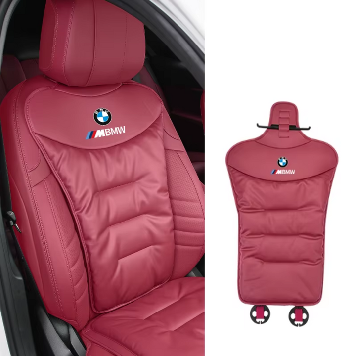 Universeel auto-rugkussen, past in elke autostoel; voor ergonomisch zitcomfort en effectieve rugpijnverlichting.