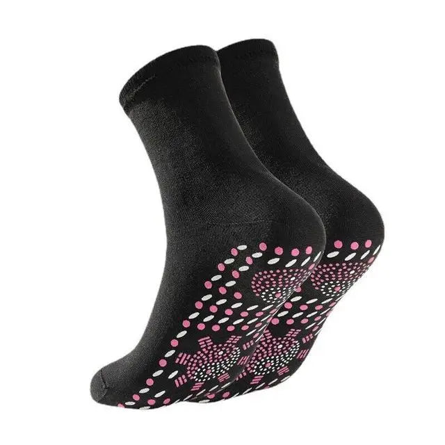 Aleta toermalijn gezondheidssokken voor dames, voor voetverzorging en weldadige warmte in de winter.