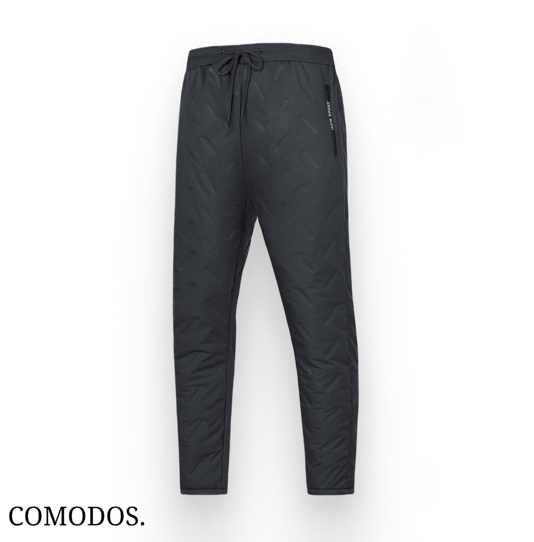 Comfortabele werkbroek voor heren, waterafstotend en duurzaam voor zwaar buitenwerk in de winter.