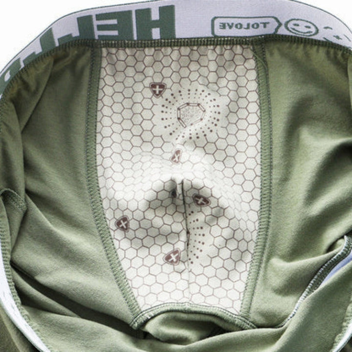 Veelzijdige herenonderbroeken set (6 stuks) van katoenmix, perfect voor comfort thuis, werk of sportactiviteiten.