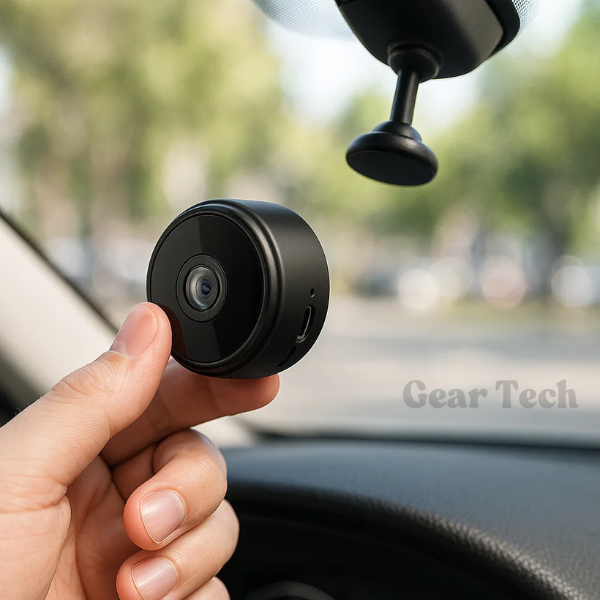 HD draadloze achteruitrijcamera voor trailer, inclusief nachtzicht; essentiële parkeerhulp en auto accessoire.