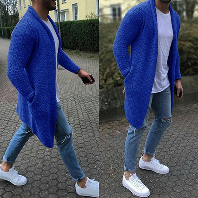 Trendy heren langvest, slim-fit model, veelzijdig voor elke modebewuste man.