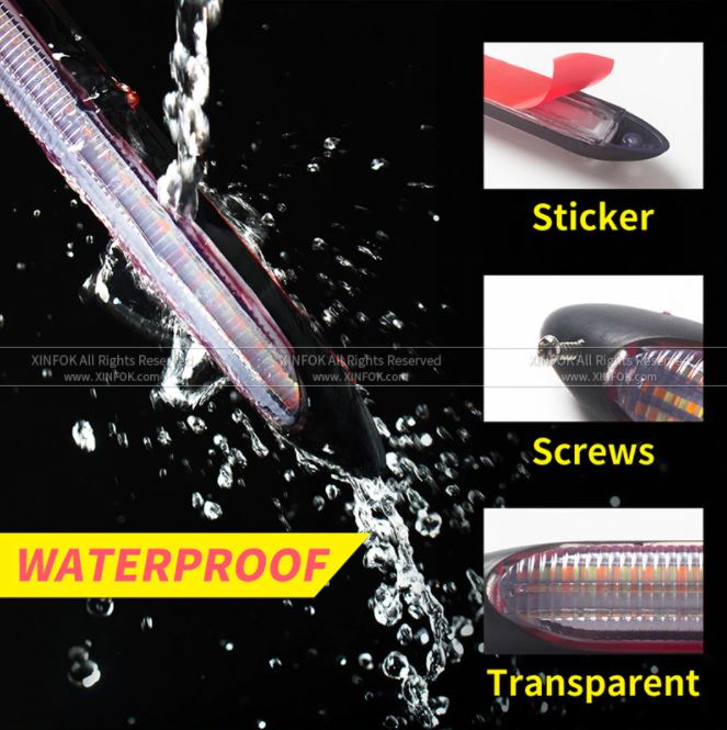 Waterdichte LED koplamp strip. Duurzame auto accessoire voor veiligere ritten en opvallende auto tuning.