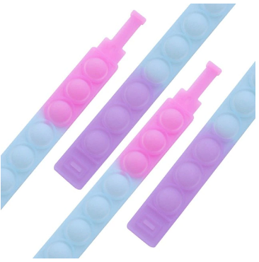 Fidget armband voor volwassenen, helpt bij stressvermindering en biedt sensorische ontspanning.