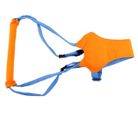 Ouders helpen baby veilig leren lopen met deze ergonomische loopgordel. Comfortabel en ondersteunend.