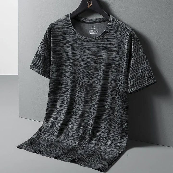 Luchtig oversized T-shirt voor heren plussize, comfortabel voor zomerse dagelijkse outfits.