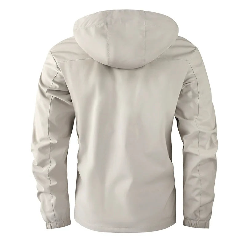 Modieuze heren winter parka jas, weerbestendig en gevoerd voor maximale warmte. Essentieel item.