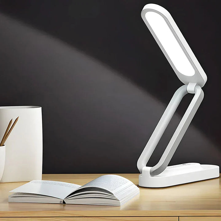 Elegante bureaulamp met touch-dimming en verstelbare arm. Ideaal voor werk, studie of als leeslamp.