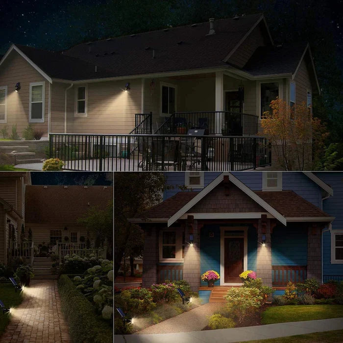Compacte solar spot LED tuinverlichting. Verstelbare lichtbundel, waterdicht en energiezuinig voor paden en accenten.