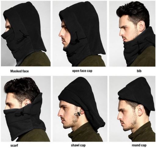 Warme unisex wintermuts, perfect voor skiën, fietsen en wandelen; beschermt tegen koud weer.