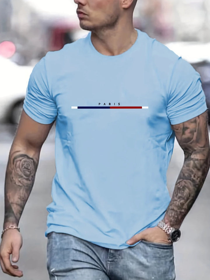 Comfortabel heren t-shirt, losvallend design voor ultiem draagcomfort. Perfecte casual top voor mannen.