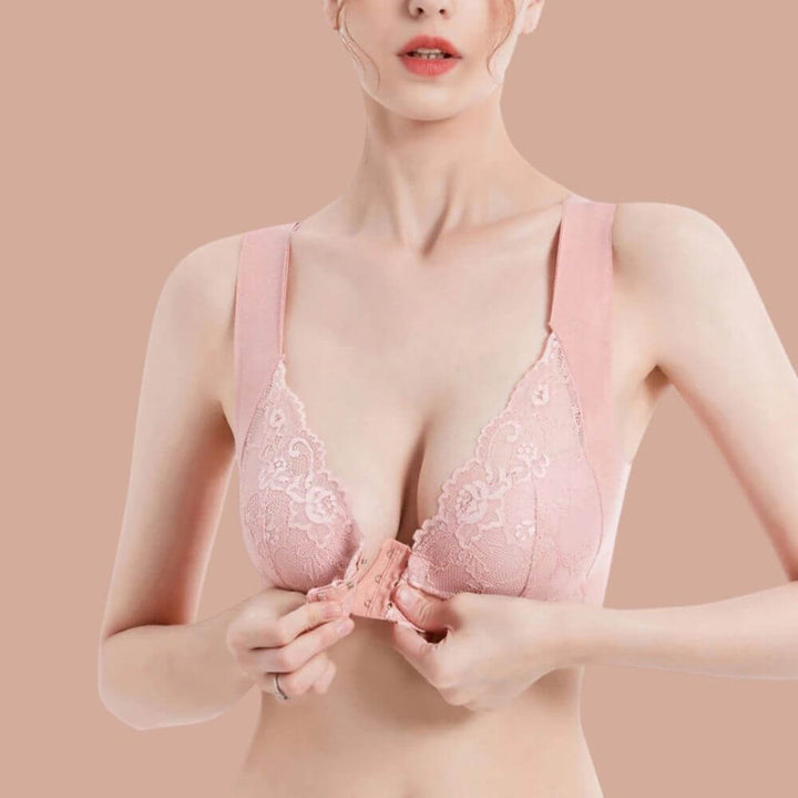 Dames vormende bh met ultieme lift en comfort. Naadloze, draadloze correctie voor dagelijks gebruik.