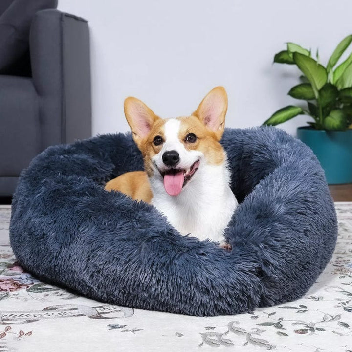 Wasbare pluizige hondenmand; een hygiënisch en comfortabel dierenbed voor dagelijks gebruik.