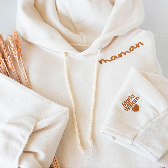 Comfortabele hoodie voor dames, het perfecte mama cadeau. Duurzaam en zacht voor langdurig plezier.