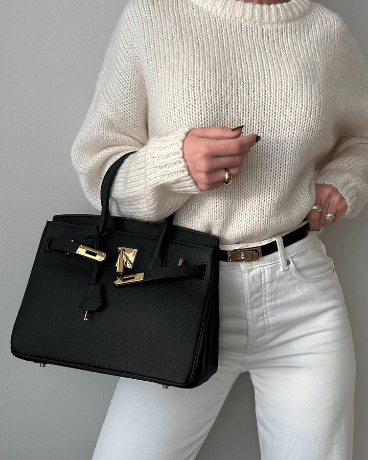 Stijlvolle vegan leren handtas Liana voor dames, perfecte accessoire voor elke gelegenheid.