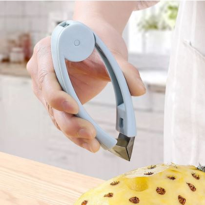 Ergonomische groentenontpitter van roestvrij staal. Perfect voor het ontpitten van paprika's en tomaten.