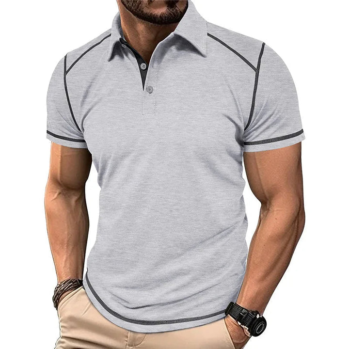 Nieuw herenpoloshirt: stijlvol, comfortabel en casual met korte mouwen, een must-have voor moderne lentemode.