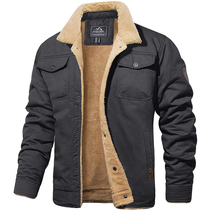 Comfortabel blauw Rico bomberjack: veelzijdige heren winterjas. Geschikt voor casual herenmode en buitenkleding.