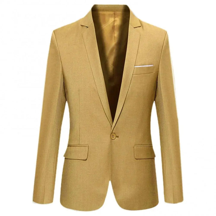 Stijlvolle Hoymans heren slim fit blazer. Chic colbert voor een professionele zakelijke outfit of elegante avondkleding.