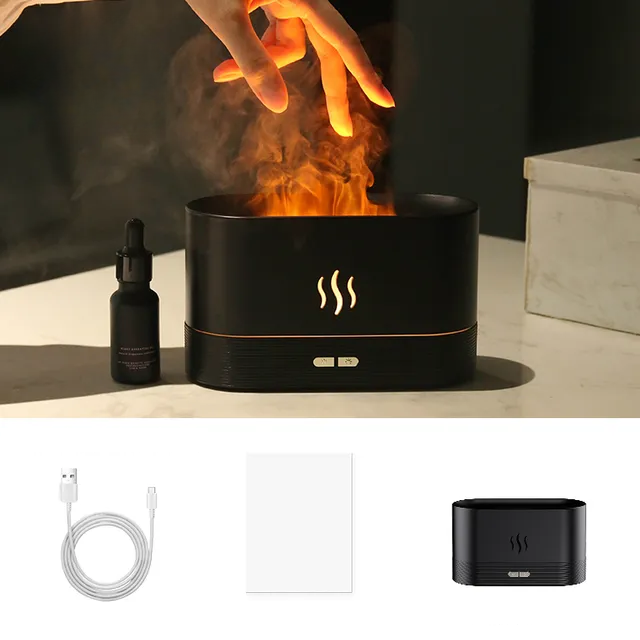 Eenvoudig te gebruiken aroma diffuser met USB, voor een serene en geurige sfeer thuis.